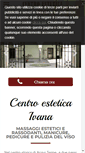 Mobile Screenshot of centroesteticoivana.com