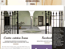 Tablet Screenshot of centroesteticoivana.com